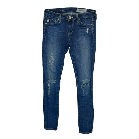 Adriano Goldschmied AG Jeans The Legging Ankle 25 R Super Skinny $225 MSRP - Picture 2 of 9